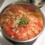 Tomato-and-Basil-Topped Bruschetta: All Ingredients Tomato-and-Basil-Topped Bruschetta: All Ingredients