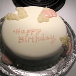 Red Velvet Cake with Buttercream and Fondant: Decorated